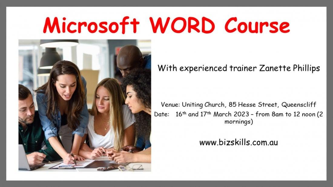 Microsoft Word Course