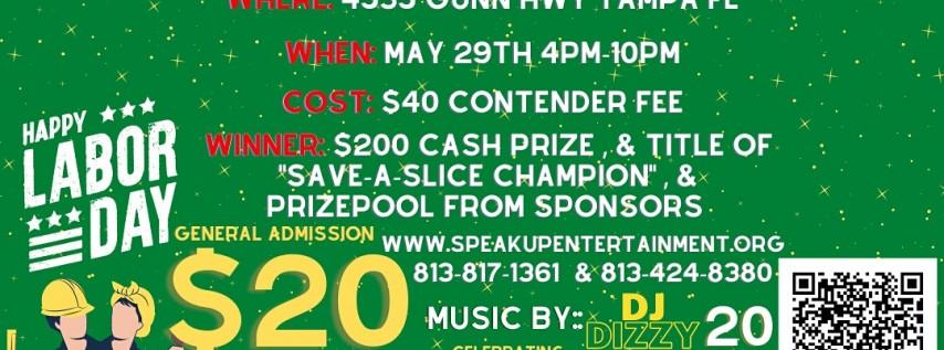 Save A Slice Food Fest & Eating Competition 2022 (May Edition) at Mojitos Tampa