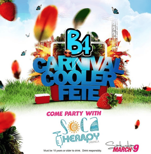B4 Carnival Cooler Fete