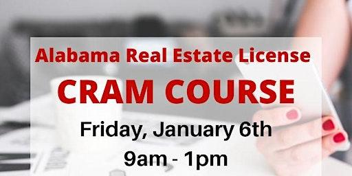 Alabama Real Estate Pre-License Exam Prep CRAM Course