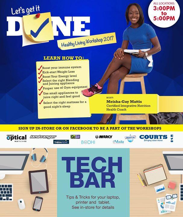 Healthy Living & TechBar In One!