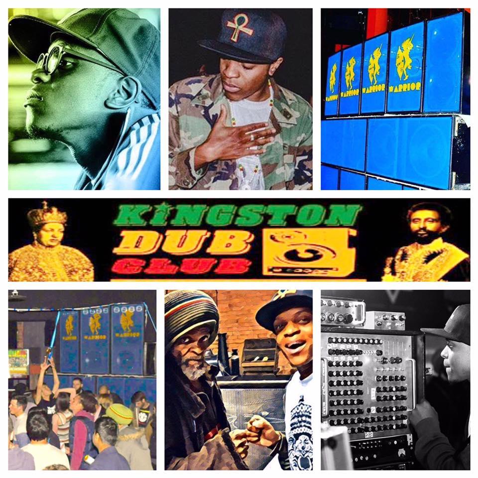 Kingston Dub Club  Pres: YOUNG WARRIOR - Son Of Jah Shaka In Session!