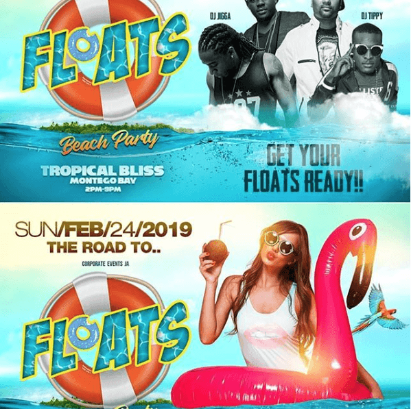Floats- Beach Party