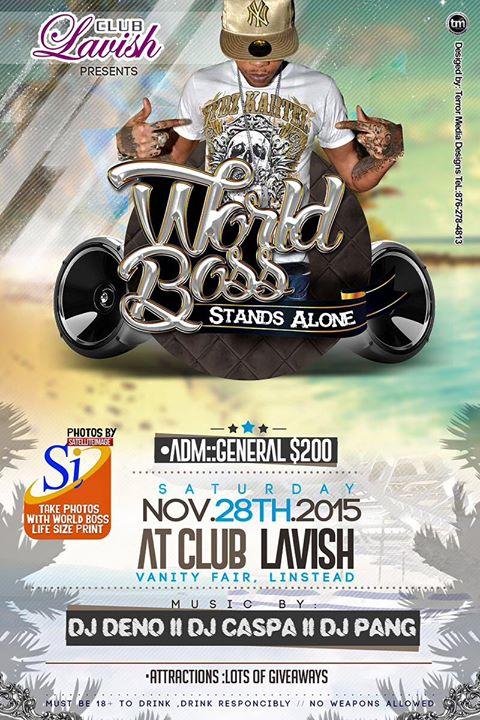 World Boss Stands Alone