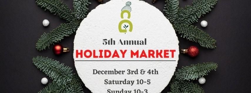 5th Annual Holiday Market at Community Gardens