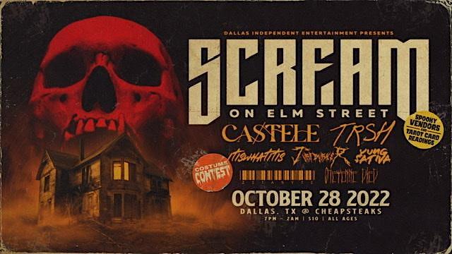 DIE Presents: SCREAM On Elm Street
Fri Oct 28, 7:00 PM - Sat Oct 29, 2:00 AM
in 7 days