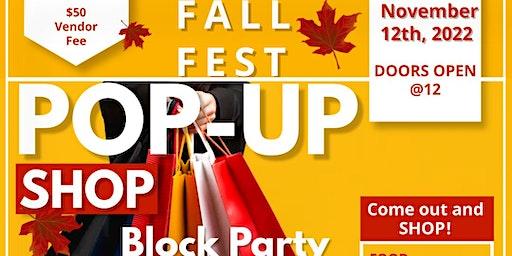 Fall Fest Pop Up Party