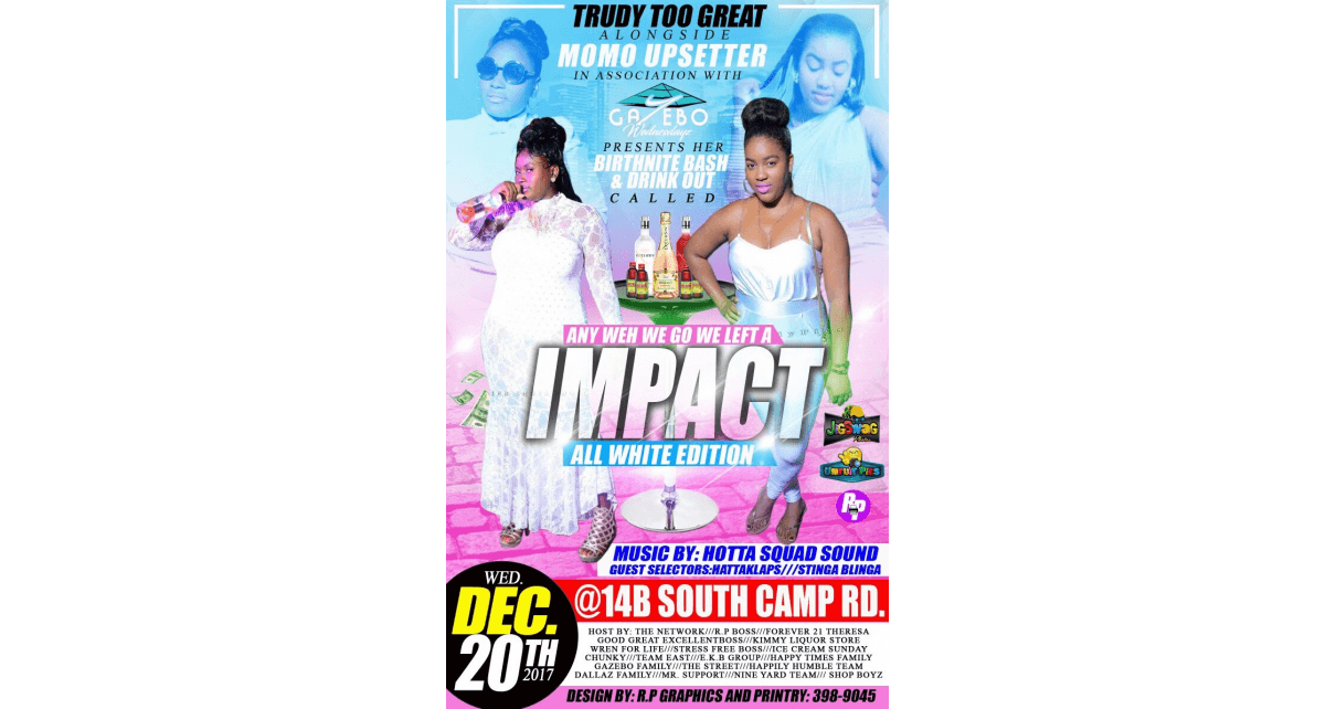 Any Weh We Go We Lef a Impact