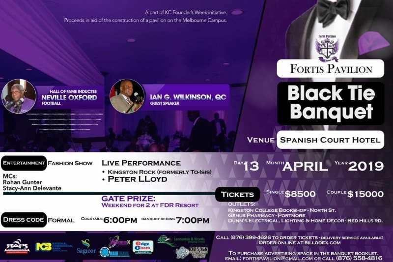 The Forts Pavilion: Black Tie Banquet