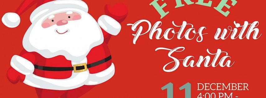 FREE Photos with Santa and Snow