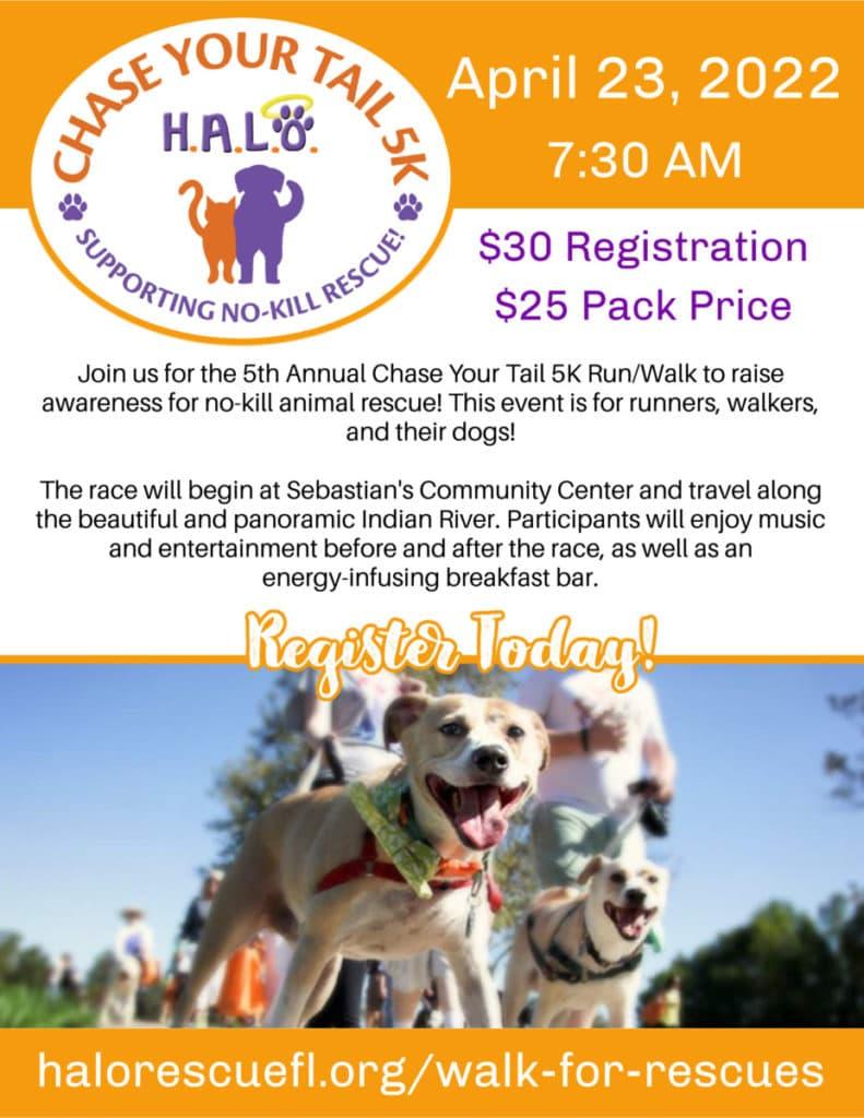 H.A.L.O.’s Chase Your Tail 5K