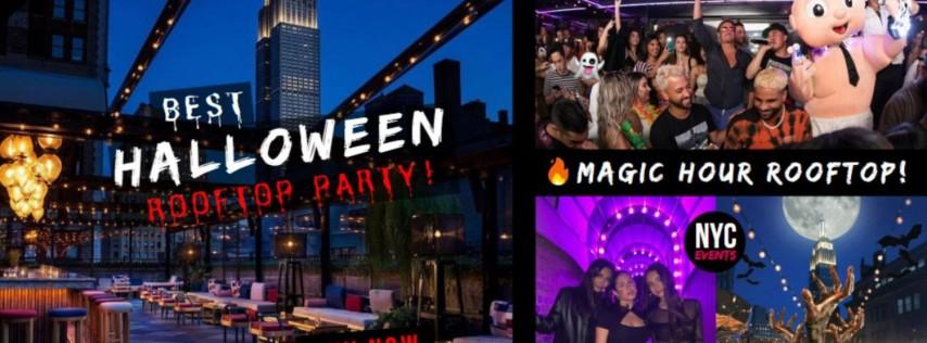 NYC Halloween Best Rooftop Party!
