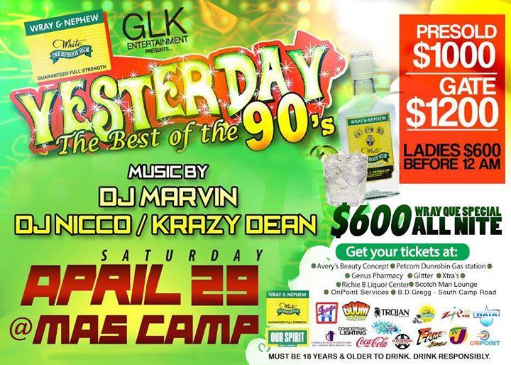 Yesterday "Best of the 90's"