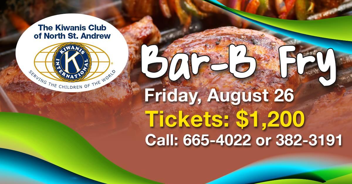 Kiwanis Club NSA Charity BBFry on August 26