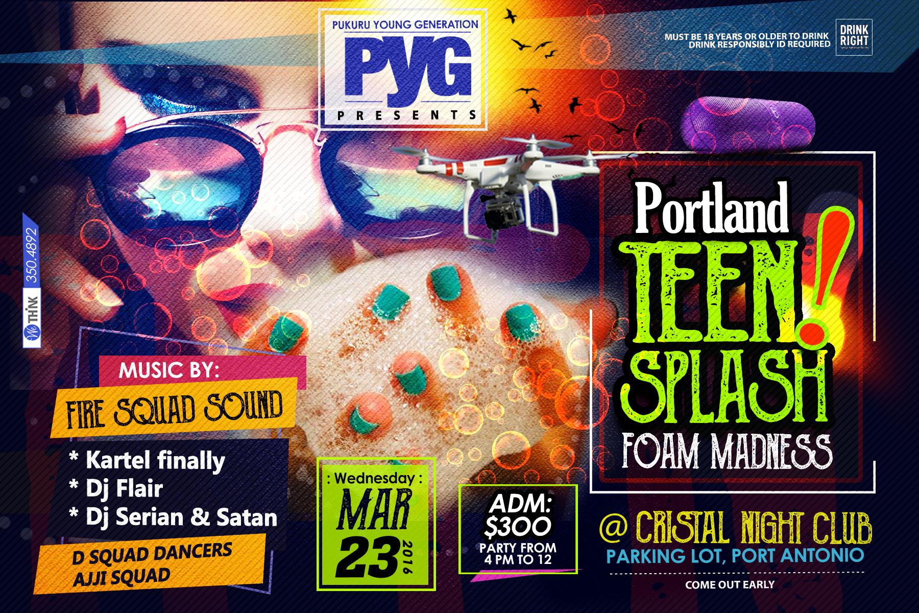 Portland Teen: Splash Foam Edition