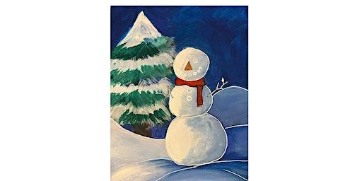 STEP BY STEP PAINT CLASS - Happy holidays