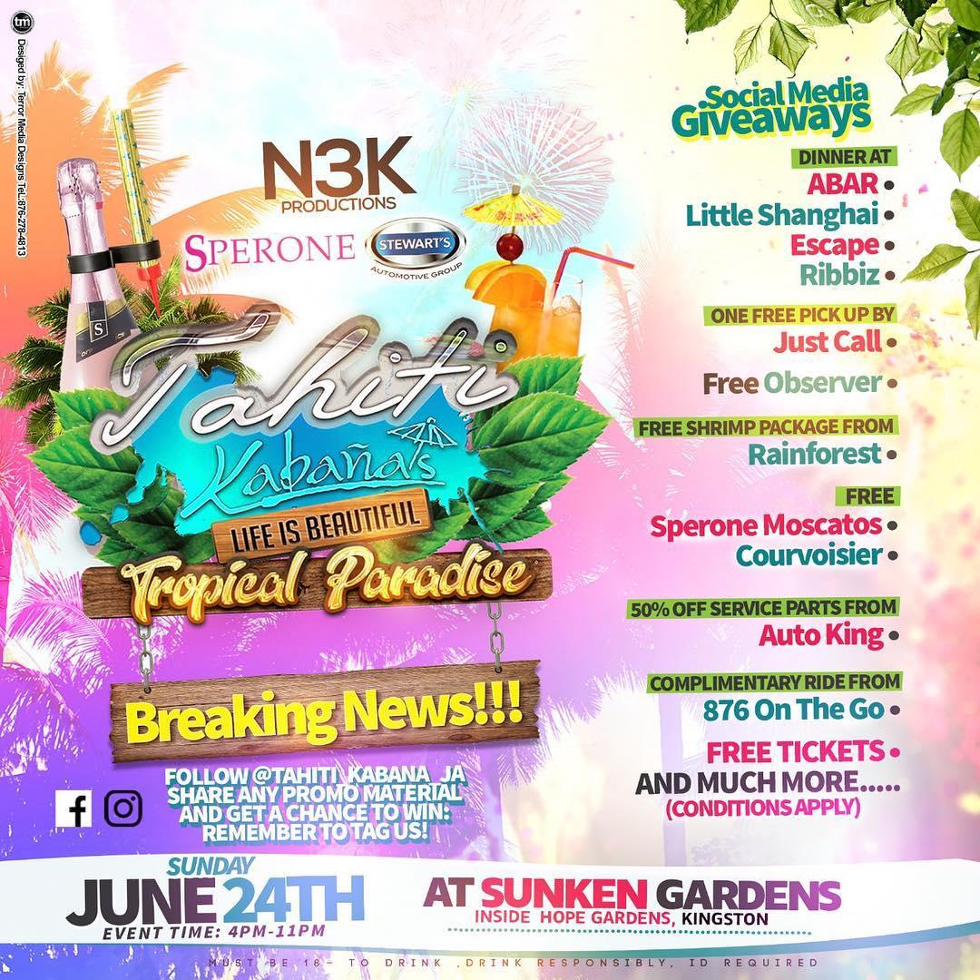 Tahiti Kabanas - Tropical Paradise