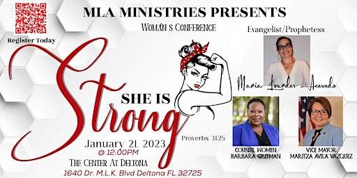 She is Strong - Ella es Fuerte, Come for your Prophetic portion!