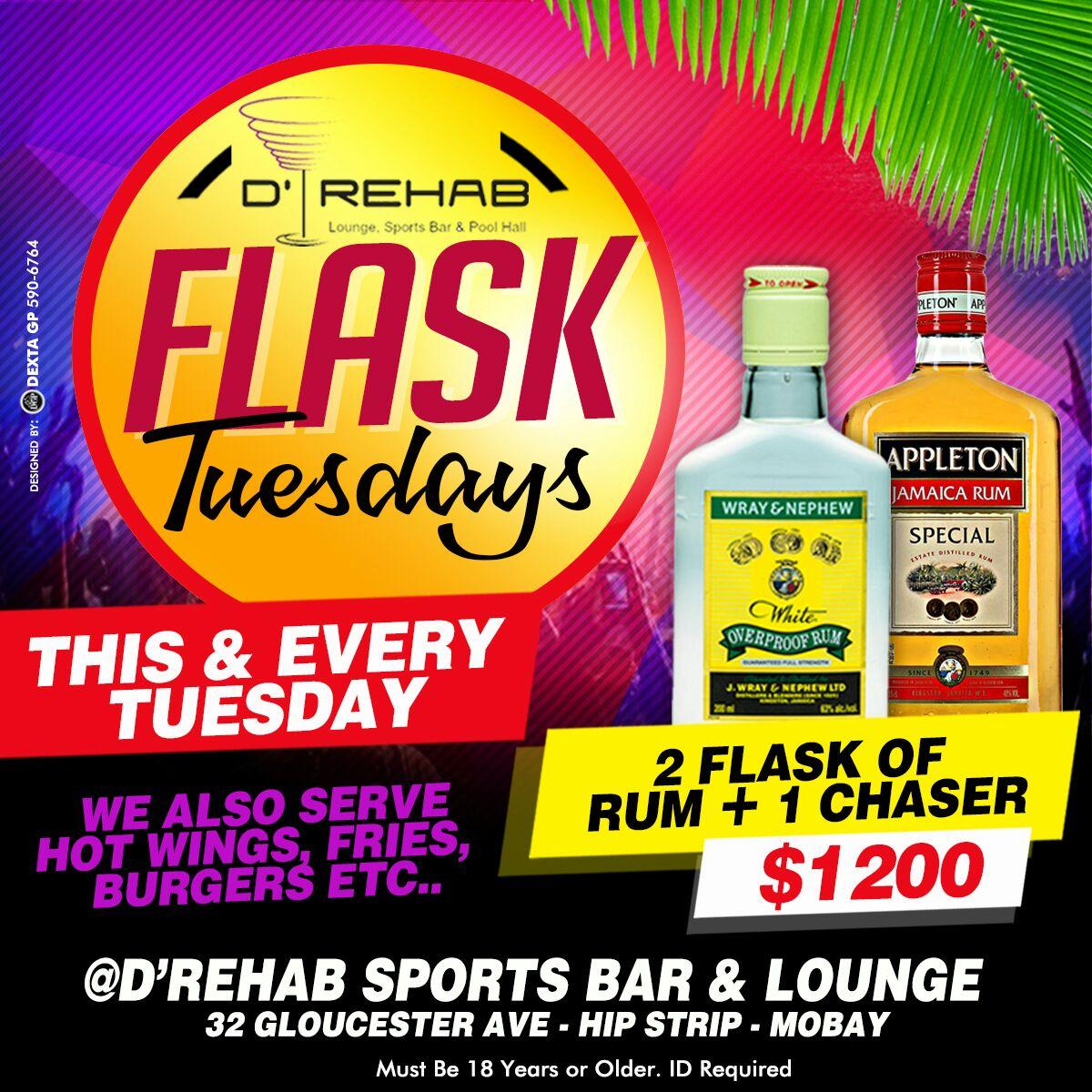 D'Rehab lounge, sports bar & pool hall