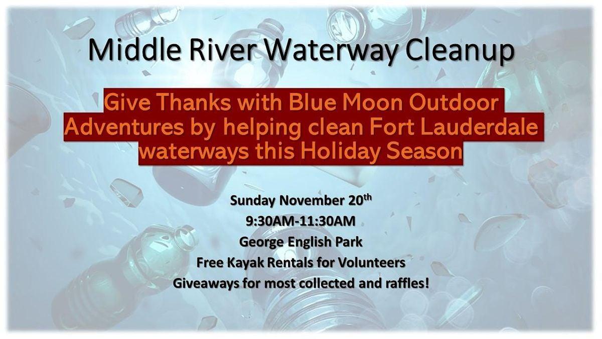 Middle River Waterway Cleanup