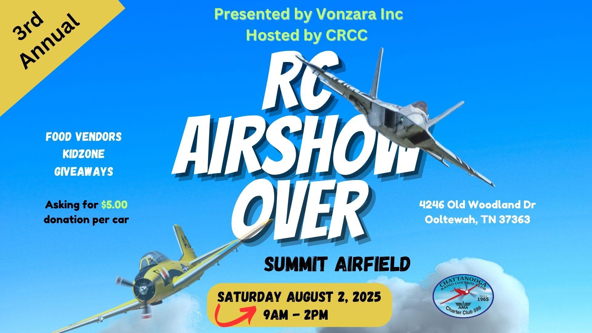 RC Airshow Over Summit Airfield 2025