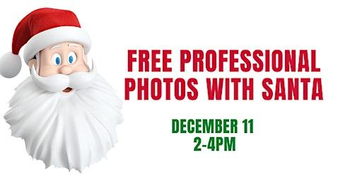 Free Professional Photos with Santa