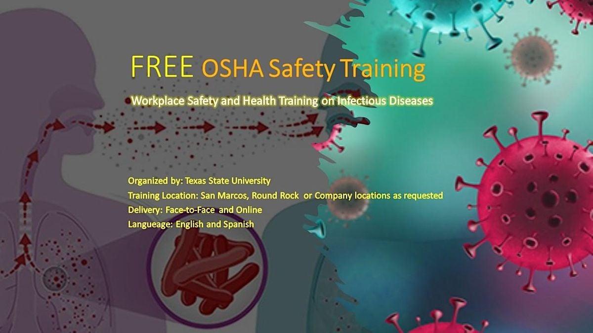 FREE - OSHA Workplace Safety Training on Infectious Diseases