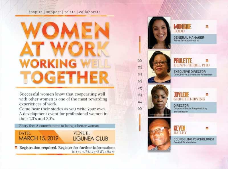 Women At Work Working Well Together