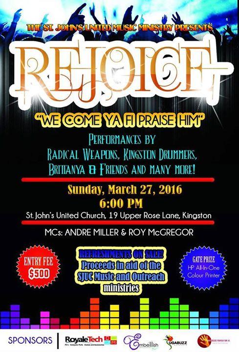 REJOICE "We come yah fi praise him"