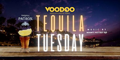 Tequila Tuesdays Sponsored by Patron @ Voodoo Miami