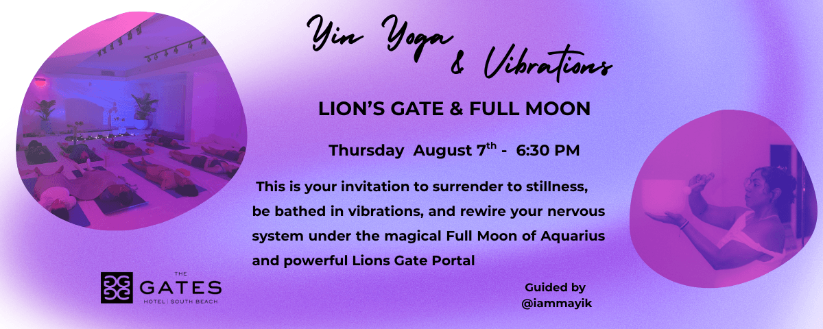 Yin Flow & Vibrations at The Gates