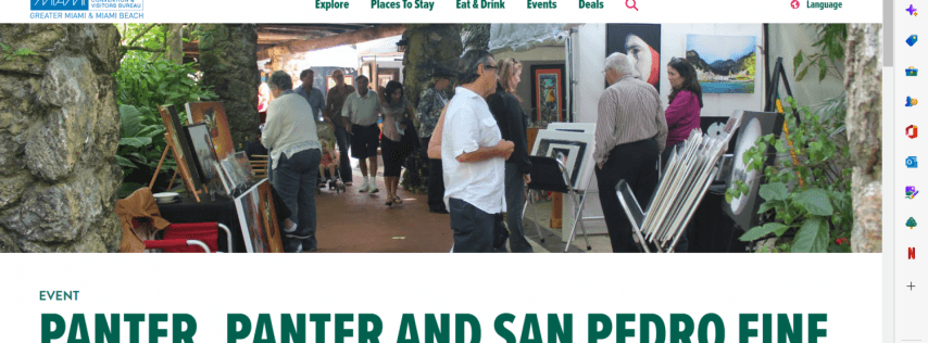 PANTER, PANTER AND SAN PEDRO FINE ARTS FESTIVAL