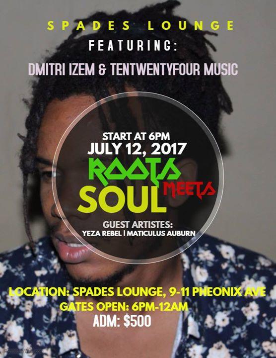 ROOTS MEETS SOUL FT Dmitri Izem & TenTwentyFour