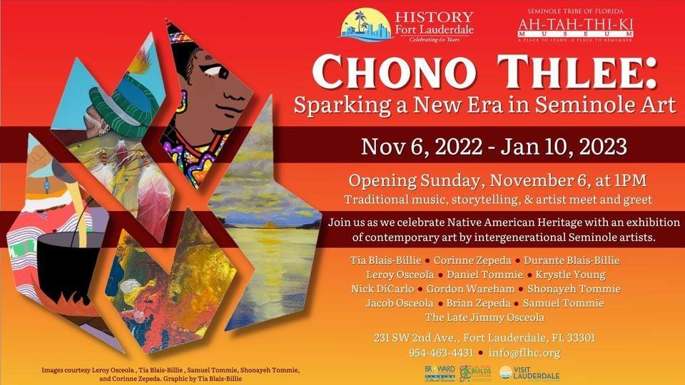 Chono Thlee: Sparking A New Era in Seminole Art