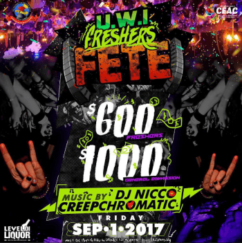 UWI Freshers Fete