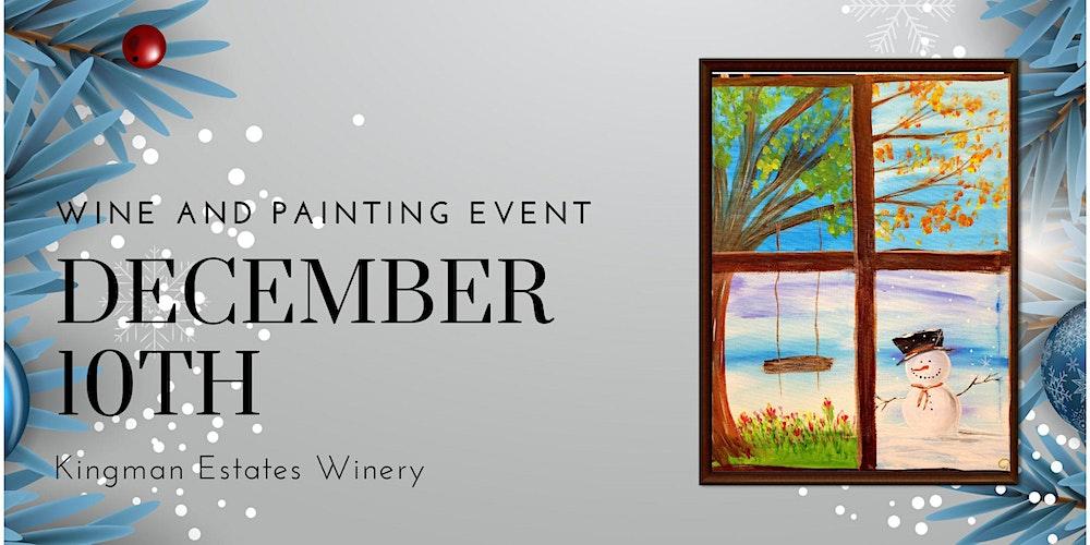 Painting and Wine at Kingman Estates