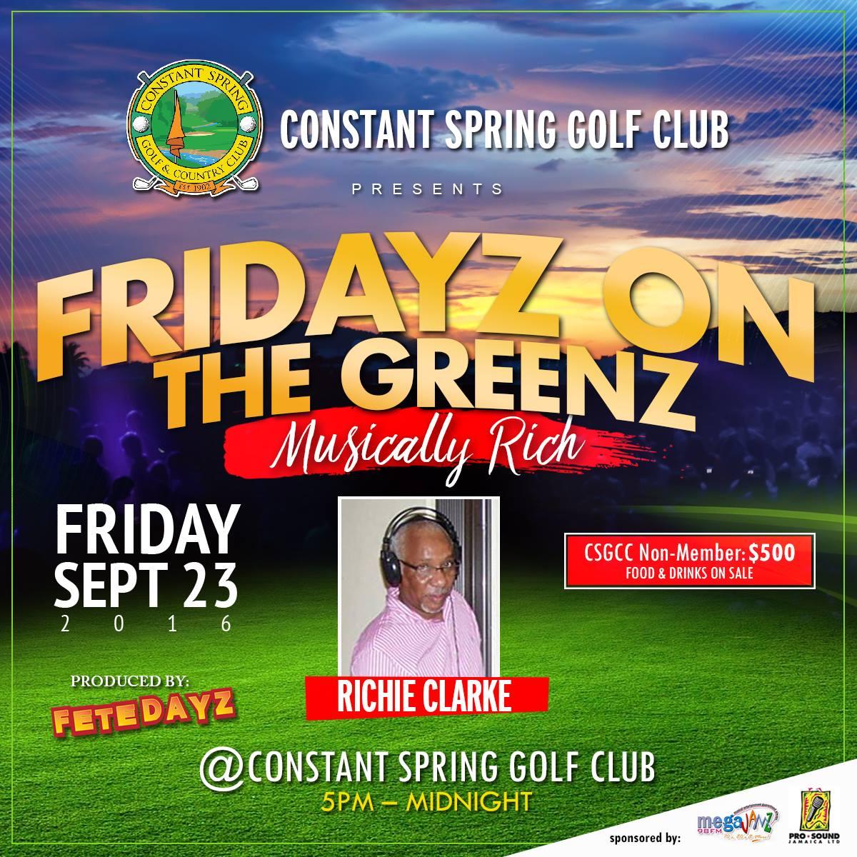 Fridayz on the Greenz - Musically Rich