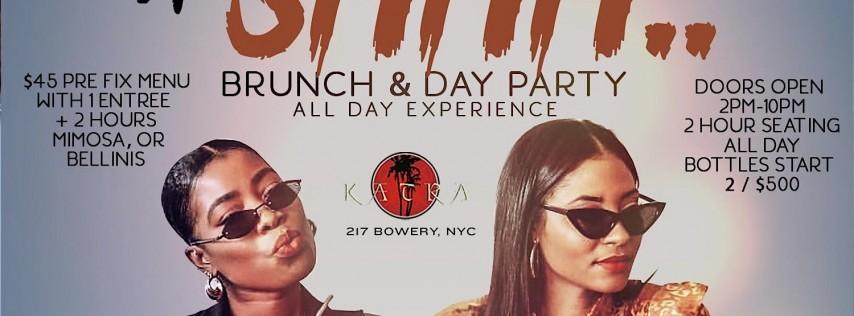 BRUNCH N SHHH, Saturday 2hr open bar brunch and day party,