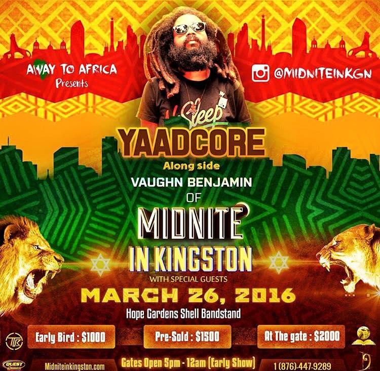 Akae Beka LIVE : Vaughn Benjamin of Midnite in Kingston