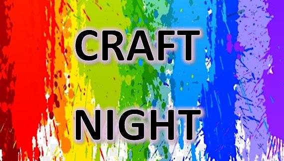 Crafting Night
Sat Nov 5, 7:00 PM - Sat Nov 5, 9:00 PM