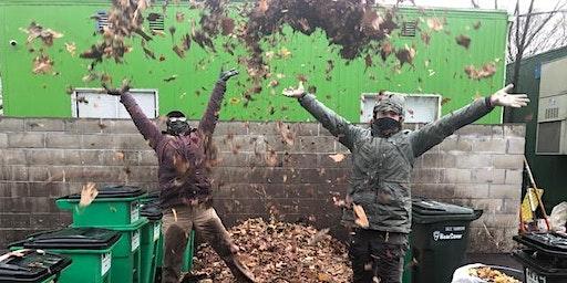 Leaf Crunch Event at Flushing Fields: A Master Composter Volunteer Activity