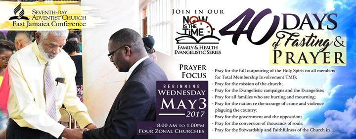 Forty Days of Fasting and Prayer