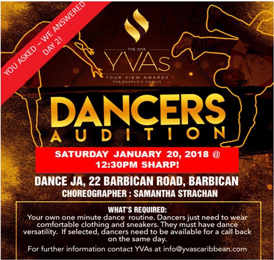 YVAs : Dancers Audition
