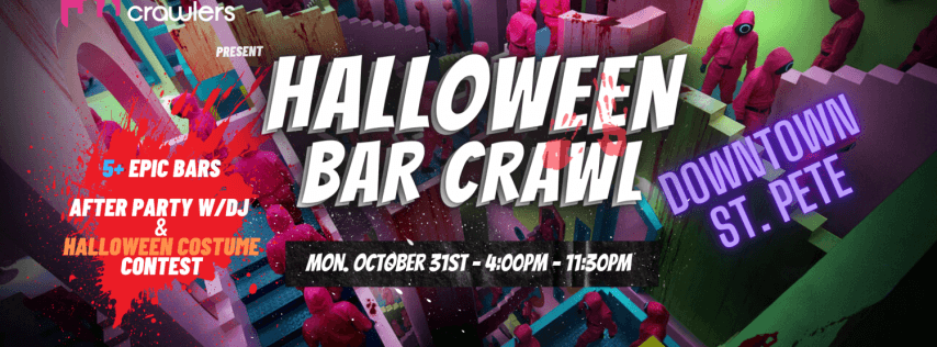 Halloween Bar Crawl 10/31 - St Pete