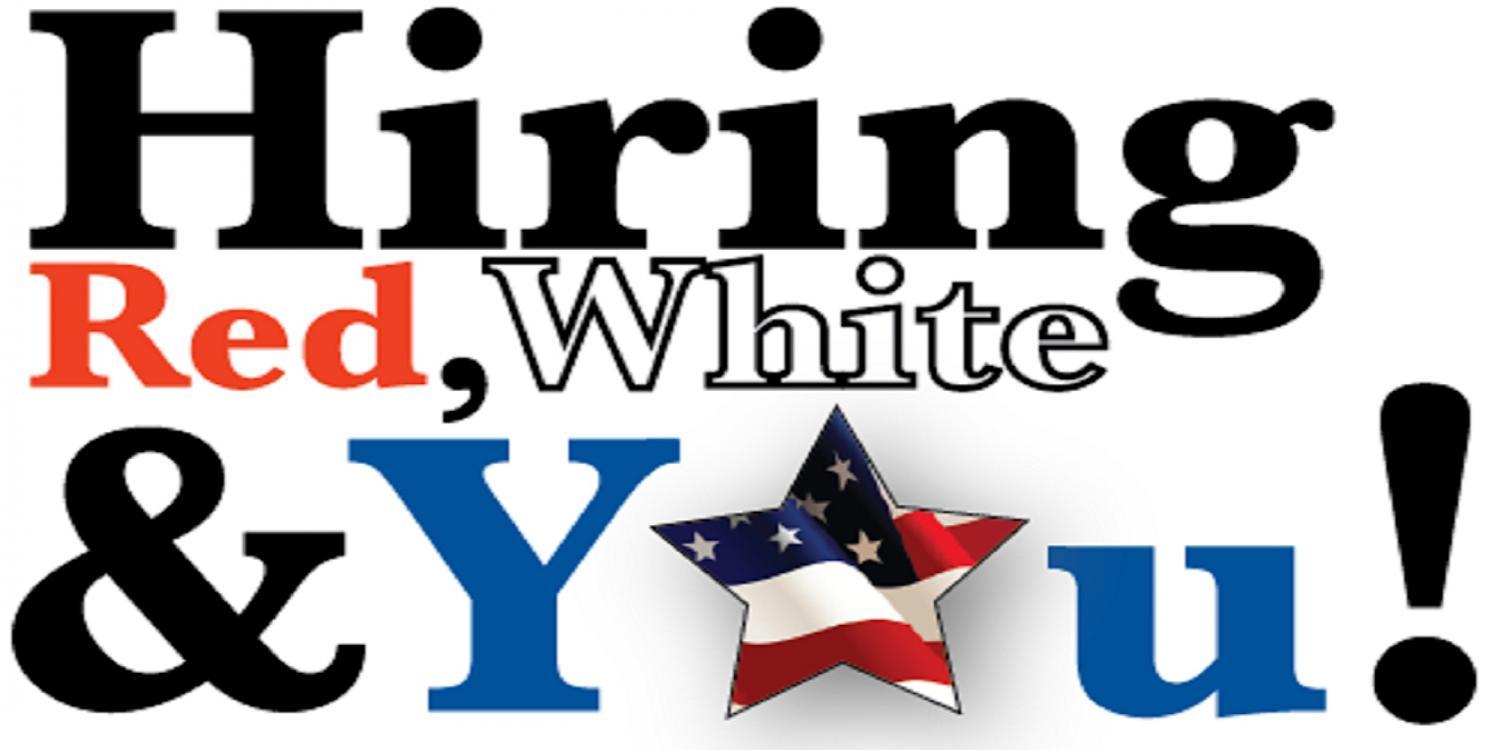 Hiring Red, White & You! 2022 Job Fair
Thu Nov 10, 10:00 AM - Thu Nov 10, 2:00 PM
in 20 days