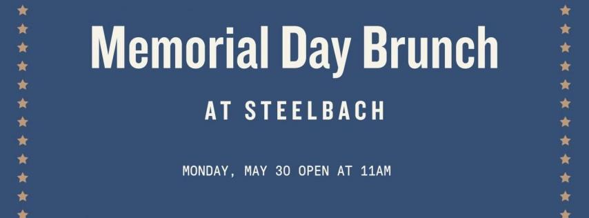 Memorial Day Brunch at Steelbach