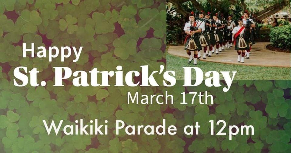 Waikiki St.Patrick's Day Parade! ☘️