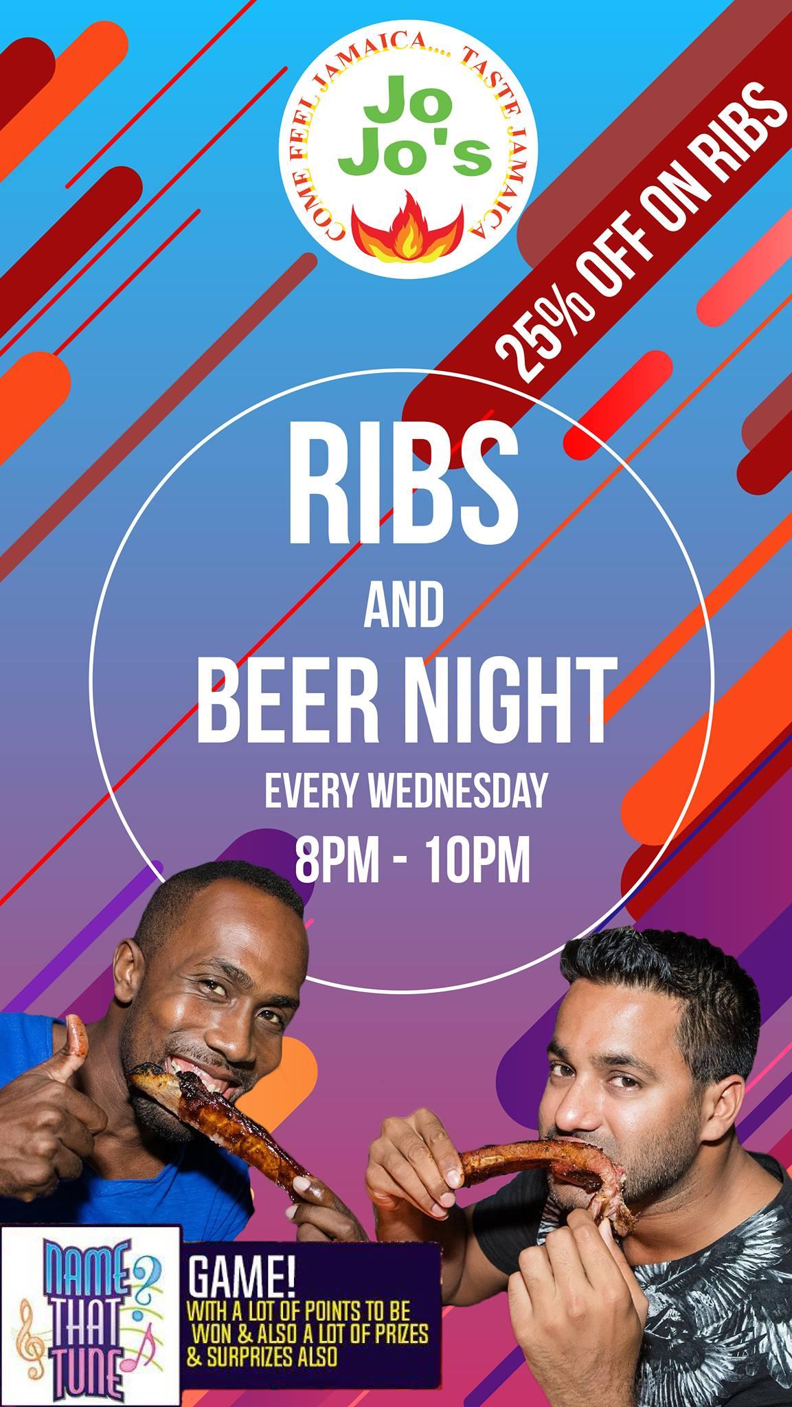 Ribs & Beer Night