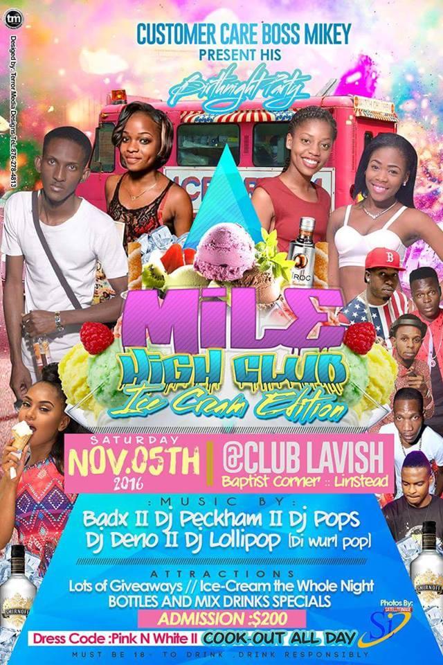 CUSTOMER CARE BIRTHDAY BASH MILE HIGH Club