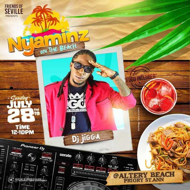 Nyamminz on the Beach